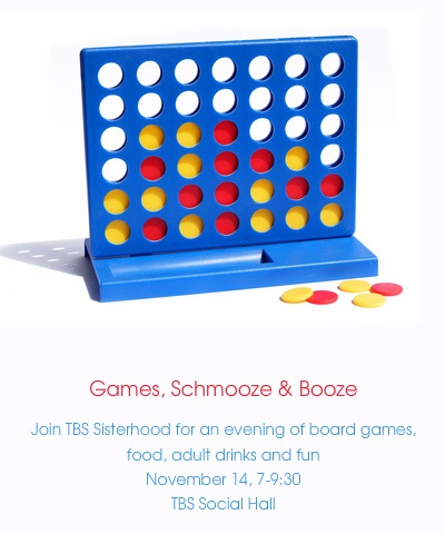 Sisterhood game night 11-14-2015